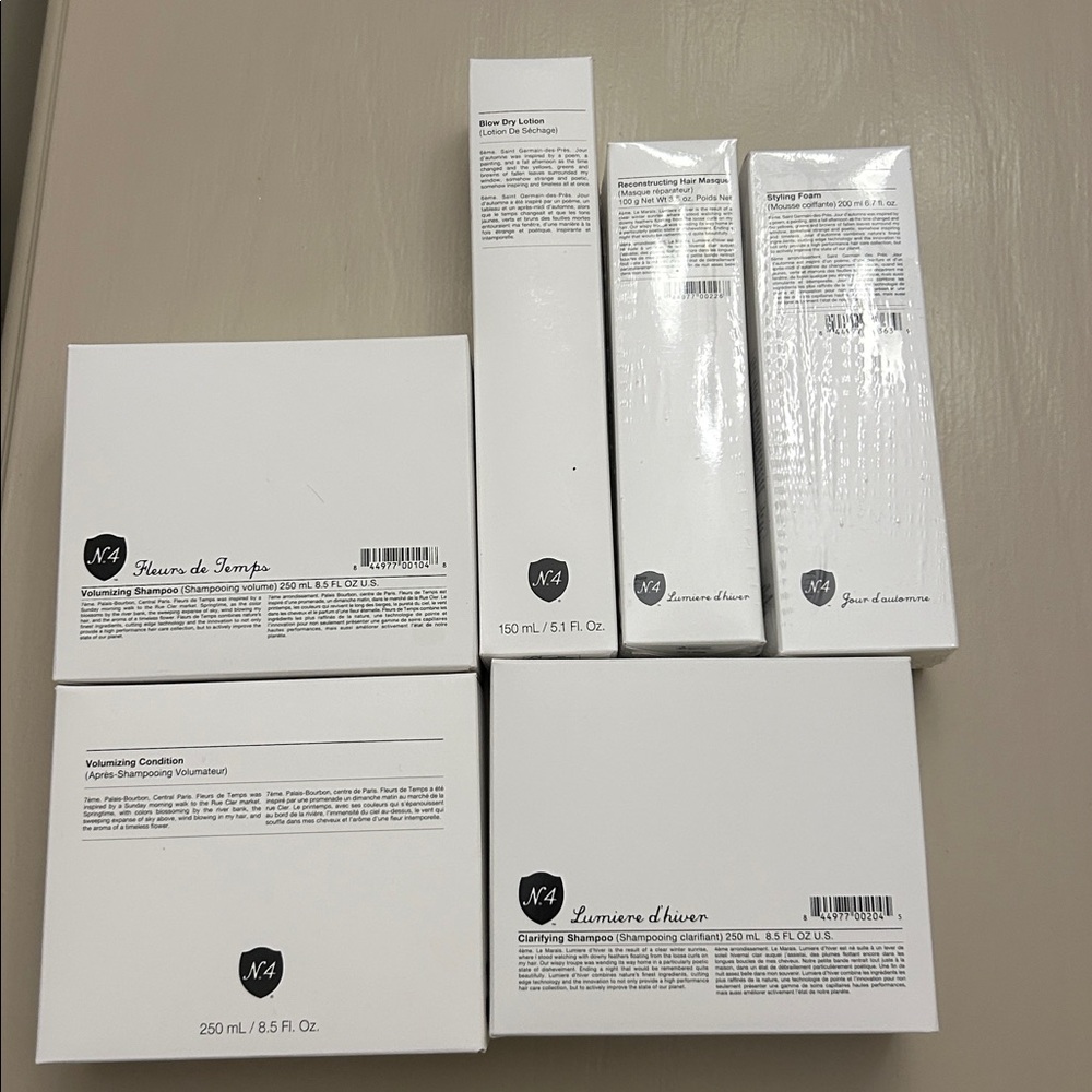 No 4 hair care set